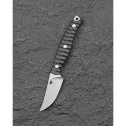 Nóż Bestech Heidiblacksmith 3 Upswept Black G10, Satin 14C28N by Heidi (BFK08A)