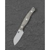 Nóż Bestech Heidiblacksmith3 Sheepsfoot Green Canvas Micarta, Stonewashed 14C28N by Heidi (BFK07C)