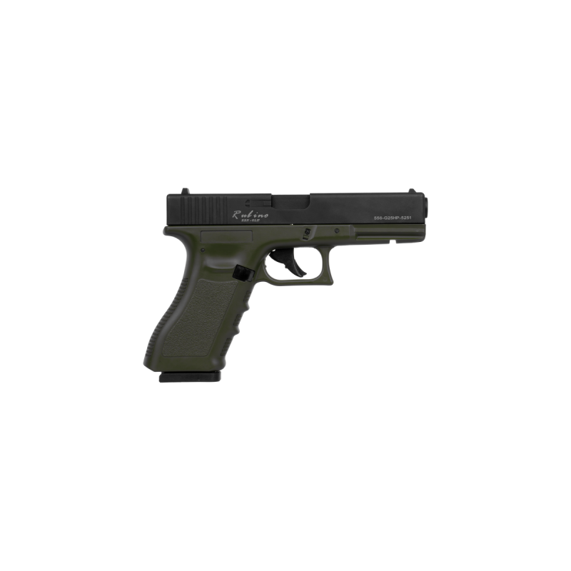 Pistolet wiatrówka Niksan Defence NKS GL17 Olive Drab Blow Back 4.5 mm