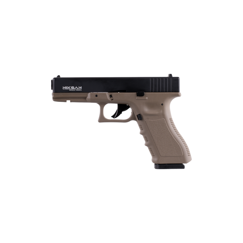 Pistolet wiatrówka Niksan Defence NKS GL17 Tan Blow Back 4.5 mm