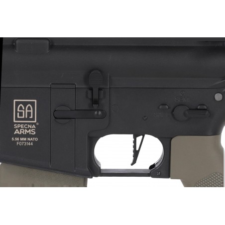 Karabinek ASG Specna Arms SA-F03 FLEX™ Light Ops Stock HAL ETU Gen.2 Oliwkowy