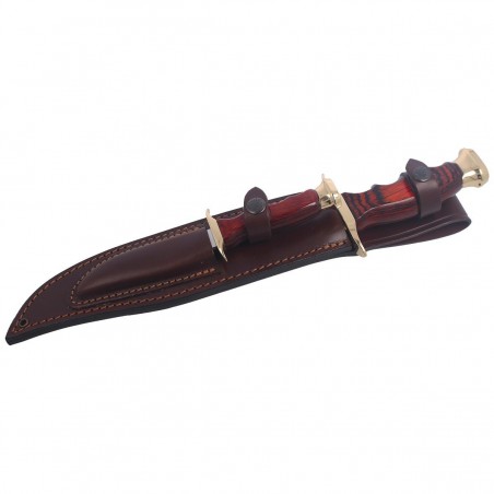 Zestaw noży Muela BW-22P: B-22 i BW-10 Pakka Wood, Satin X50CrMoV15