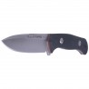 Nóż Muela Bushcraft Black-Blue Micarta, Satin 14C28N CRYO-T (TUAREG-10M)