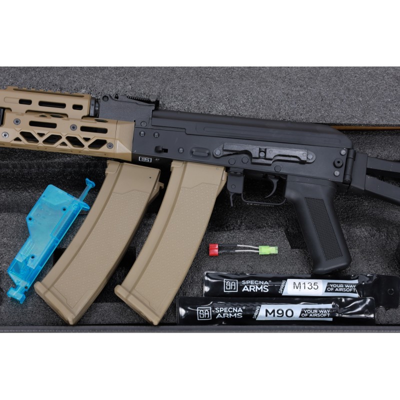 Karabinek ASG Specna Arms x KPYK SA-PJ12 PRIME™ Aster ETU BLDC™ Half-Tan
