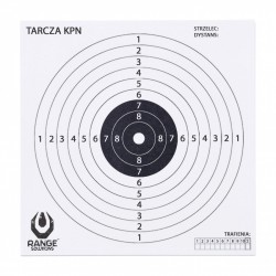 Tarcze Range Solutions KPN do wiatrówki 14x14cm 100szt