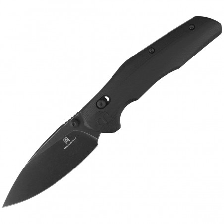 Nóż składany Bestechman Ronan Black G10, Black Stonewashed 14C28N (BMK02N)
