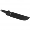 Sztylet japoński tanto Martinez Albainox Black Rubber, Satin 3Cr13Mov (31618)