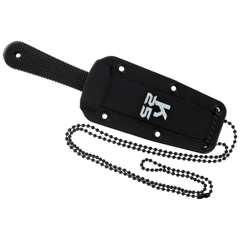 Nóż na szyję K25 Botero Neck Knife Black ABS, Titanium 7Cr17MoV (31898)