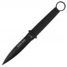 Nóż K25 Botero Dagger Black Rubber, Black Titanium 7Cr17Mov (31892)