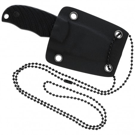 Nóż na szyję K25 RK-32331 Neck Knife Black G10, Titanium/Brushed 7Cr17Mov