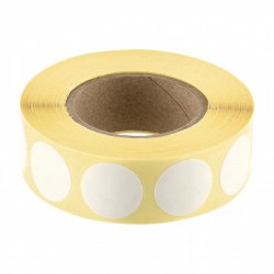 Zaklejki tarczy Range Solutions fi 20 białe, 1000szt.