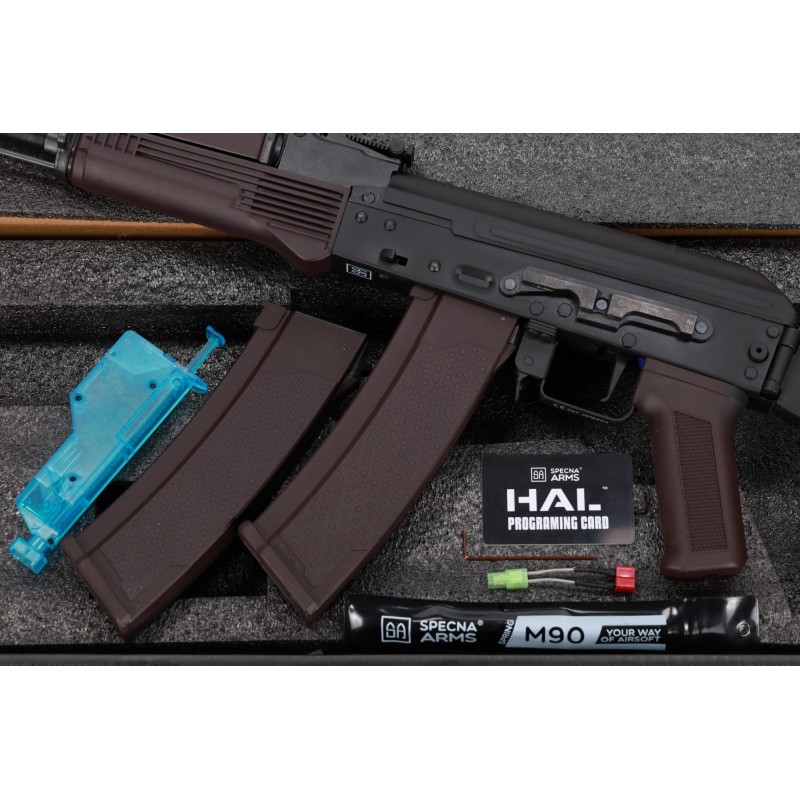 Karabinek ASG Specna Arms SA-J11 EDGE™ HAL™ ETU z komorą Magnus TDC Śliwkowy