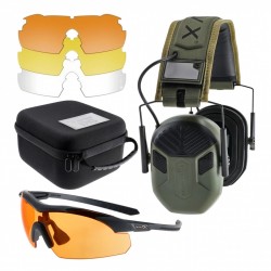 Zestaw Wiley X Vapor Comm Shooting Range Kit 3553SRK