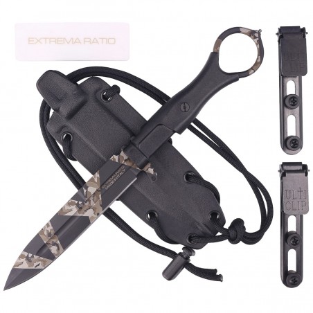 Nóż Extrema Ratio Misericordia  LE No 133/500 Black Warfare (04.1000.0479/BW-LE)