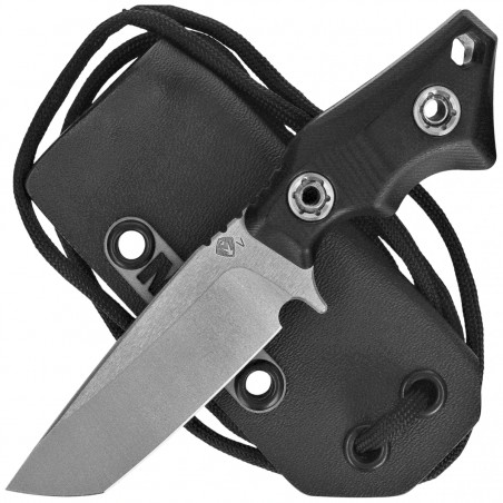 Nóż Medford Micro Tanto PS Black G10, Std HW, Tumbled 3V (MK053VTQ-08KB-SPQ3-Q4)