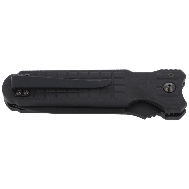 Nóż automatyczny Fox Predator II 2F Full Auto Black FRN, Black Idroglider N690Co (FX-448 B)