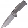Nóż składany LionSteel SR11 Grey Titanium, Satin Sleipner by Molletta (SR11 G)