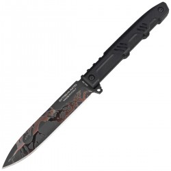 Nóż Extrema Ratio Requiem Evo Dark LE No 041/250 Black G10, Burnishing MagnaCut (04.1000.0475/MGC/BLK-BLK)