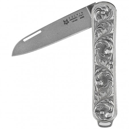 Scyzoryk Fox Vulpis LE No 140/300 Silver 925, Polished M390 (FX-VP130 AG)
