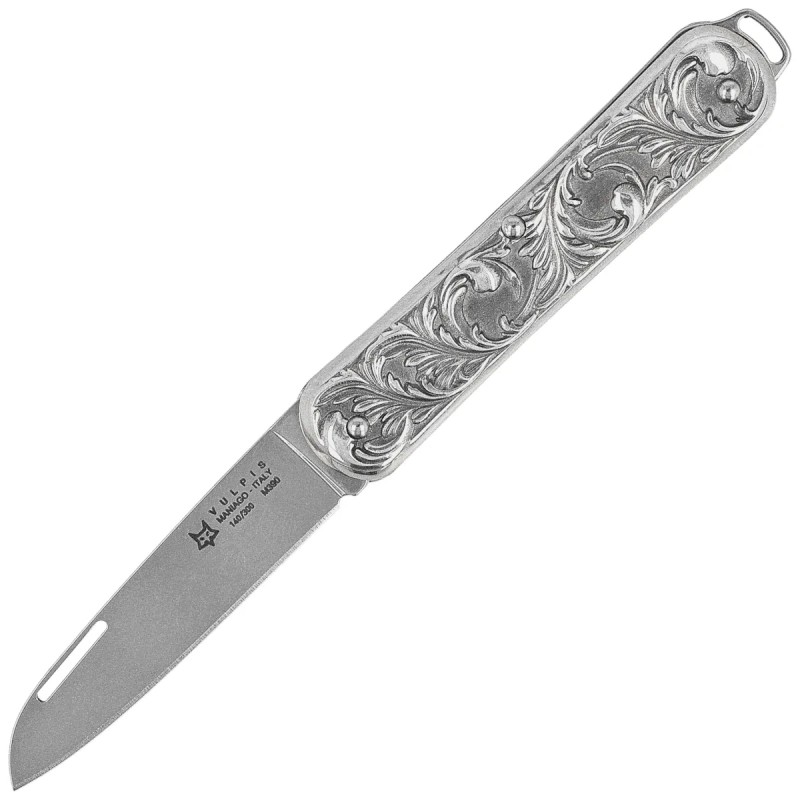 Scyzoryk Fox Vulpis LE No 140/300 Silver 925, Polished M390 (FX-VP130 AG)