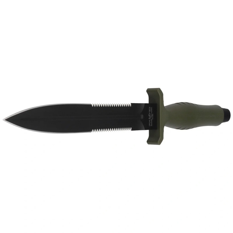 Nóż Fox Veleno D/E OD Green G10, Black Top Shield N690Co (FX-596 G10 OD AF)