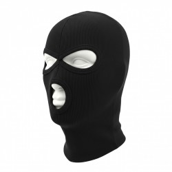 Kominiarka bawełniana MFH 3 otwory czarna