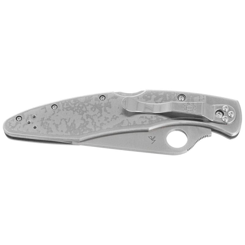 Nóż Spyderco Police Model Stainless Steel Plain (C07P)