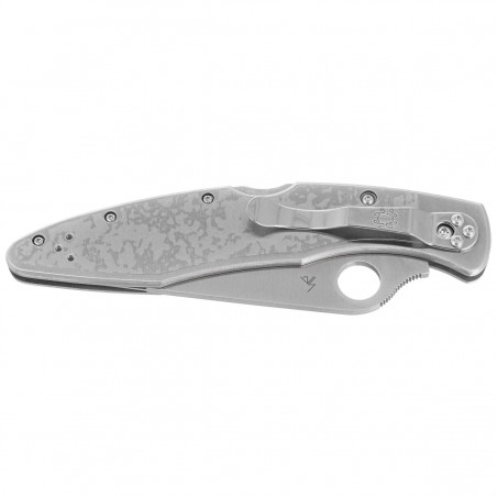 Nóż Spyderco Police Model Stainless Steel Plain (C07P)
