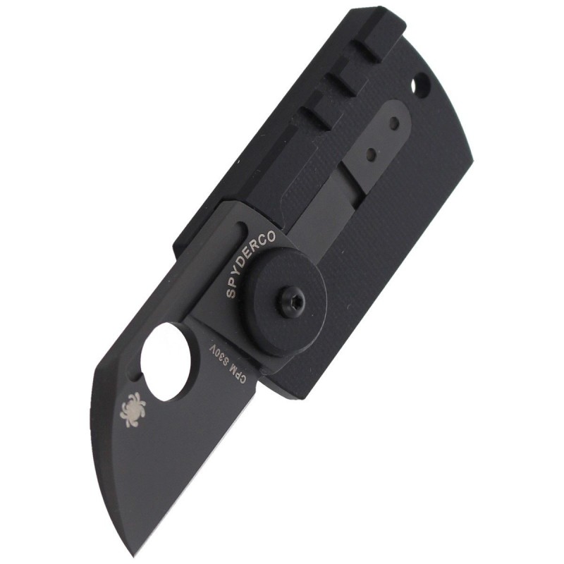 Nóż Spyderco Dog Tag Folder CF/G-10 Laminate Black (C188CFBBKP)
