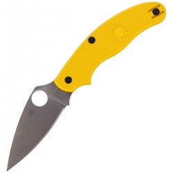Nóż składany Spyderco UK Penknife Salt FRN Yellow LC200N Plain (C94PYL)