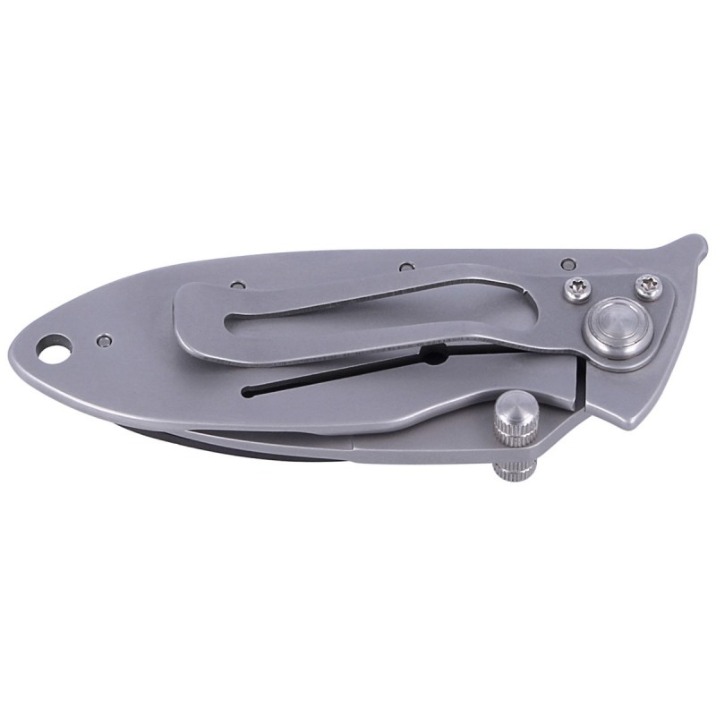 Nóż składany Maserin Onefold Ebony Wood, Bead Blasted 440C by Moris Baroni (550/EB)