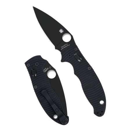 Nóż składany Spyderco Manix 2 SALT Black G10, Black DLC MagnaCut by Eric Glesser (C101GMCBKP2)