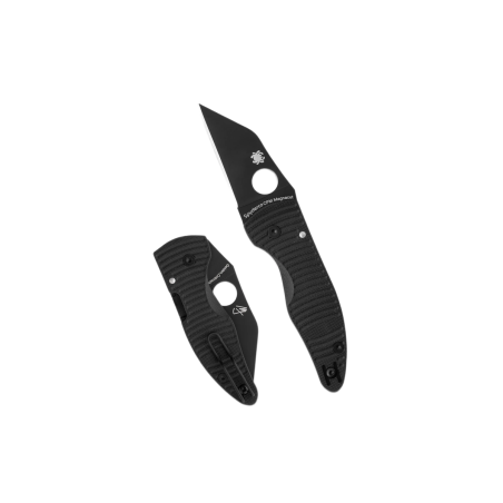 Nóż składany Spyderco MicroJimbo SALT Black G10, Black DLC MagnaCut by Michael Janich (C264GMCBKP)