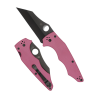 Nóż składany Spyderco Yojumbo Sprint Run Pink G10, Black DLC CPM S30V by Michael Janich (C253GPNBK)