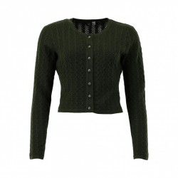 Sweter myśliwski damski OS-Trachten - oliwkowy