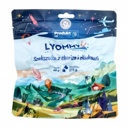 Żywność liofilizowana Lyommy Szakszuka z chorizo i oliwkami