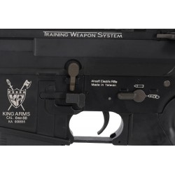 Karabin ASG King Arms M4 TWS KeyMod Dinosaur Czarny