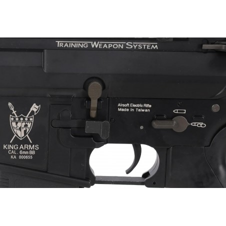 Karabin ASG King Arms M4 TWS KeyMod Dinosaur Czarny