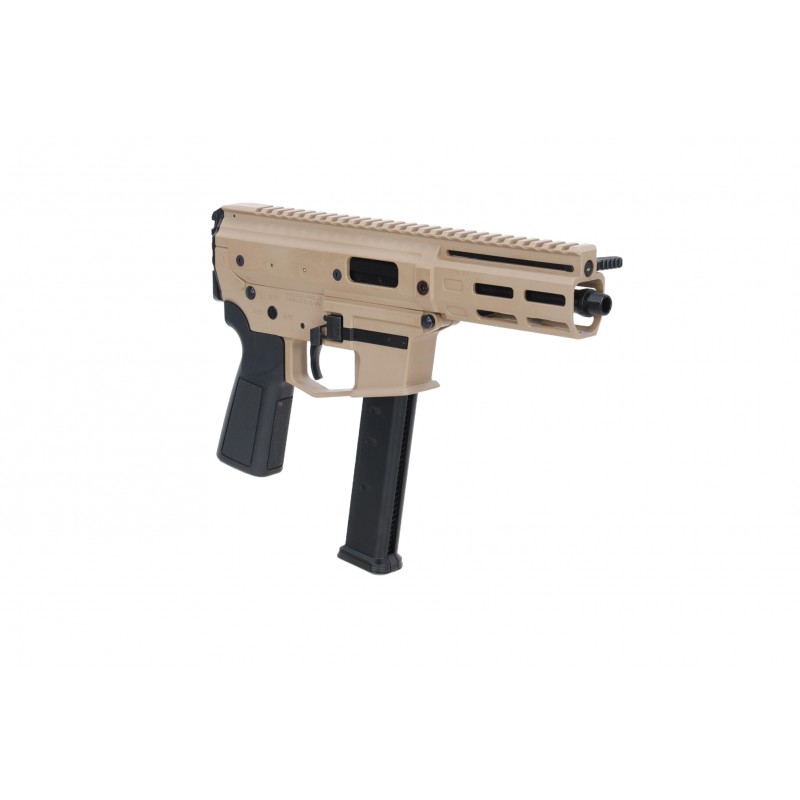 Pistolet maszynowy ASG Lambda Defence x Angstadt Arms MDP-9 Tan