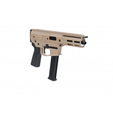 Pistolet maszynowy ASG Lambda Defence x Angstadt Arms MDP-9 Tan