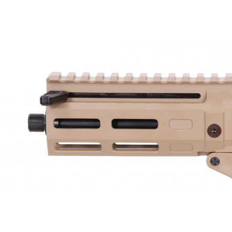Pistolet maszynowy ASG Lambda Defence x Angstadt Arms MDP-9 Tan