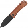 Nóż składany WE Knife Banter Cuibourtia Wood, Black Stonewashed CPM-S35VN by Ben Petersen (2004K)