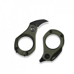 Nóż składany Civivi Pyrus OD Green G10, Black Stonewashed 14C28N by Ostap Hel (C23038-4)