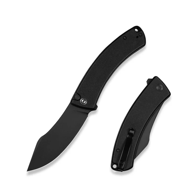 Nóż składany Civivi Outlaw Muk Black G10, Black Stonewashed 14C28N by Trey Sprinkle (C24079-1)