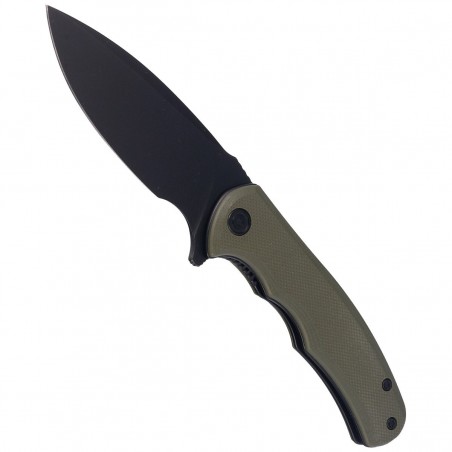 Nóż składany Civivi Mini Praxis OD Green G10, Black Stonewashed D2 (C18026C-1CP)