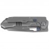 Nóż składany Remette RT-Cool Leopard Gray Sandblasting Titanium, Pearlescent M390 (RTKS-T)