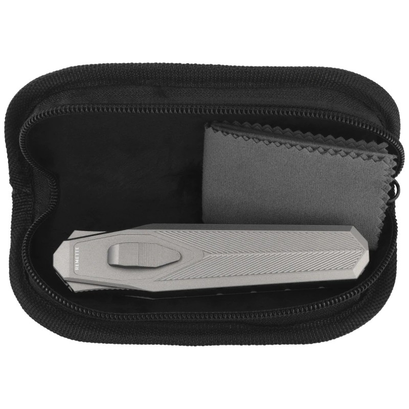 Nóż grawitacyjny Remette RT-Swordfish T Gray Aluminum, Stonewashed S35VN (ZL103D4)