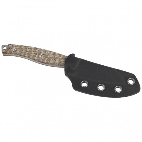 Nóż Bestech Heidiblacksmith3 Sheepsfoot Green Canvas Micarta, Stonewashed 14C28N by Heidi (BFK07C)