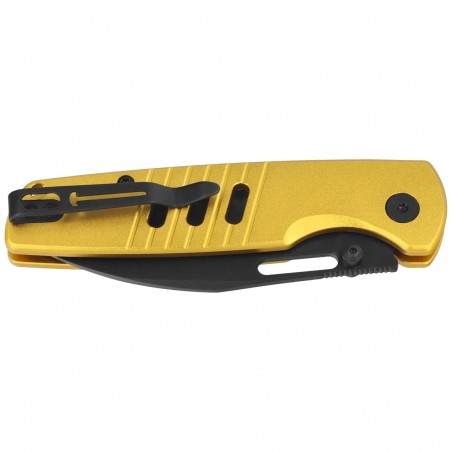 Nóż składany Bestechman Vector Gold Aluminium, Black PVD D2 (BMK15E)