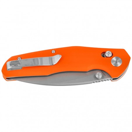 Nóż składany Bestechman Ronan Orange G10, Stonewashed 14C28N (BMK02F)
